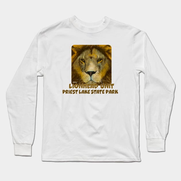 Priest Lake State Park, Lionhead, Idaho Long Sleeve T-Shirt by MMcBuck